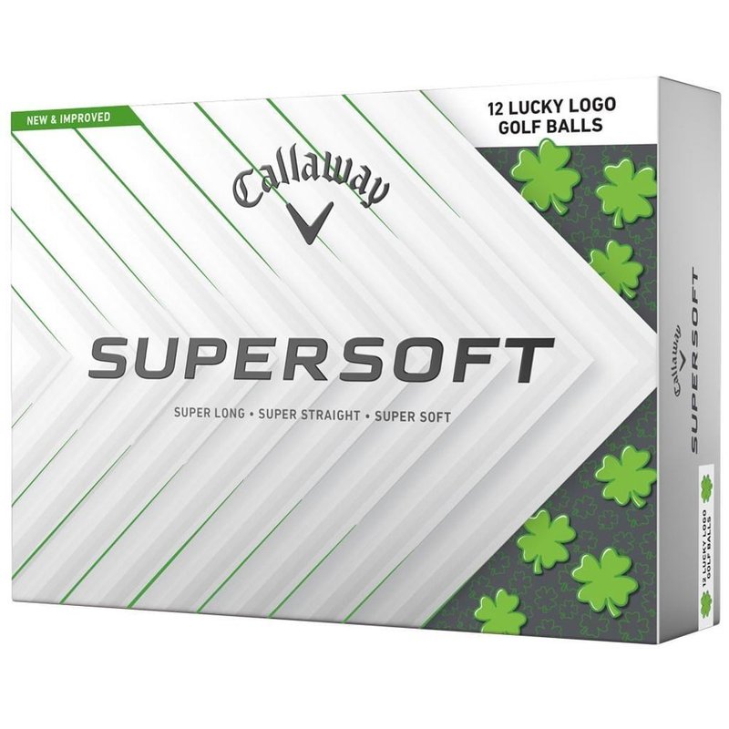 LIMITED - Callaway Supersoft LUCKY piłki golfowe