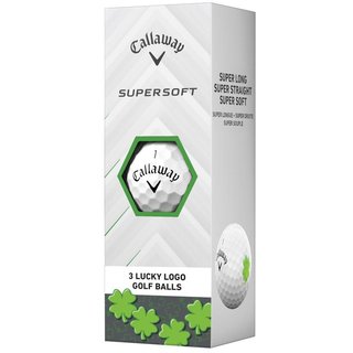 LIMITED - Callaway Supersoft LUCKY piłki golfowe