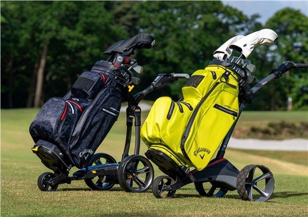 Callaway ORG 14 HD cart bag, żółty
