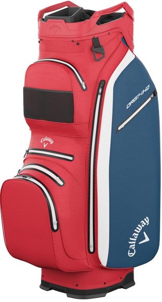 Callaway ORG 14 HD cart bag, czerwono/biało/granatowy