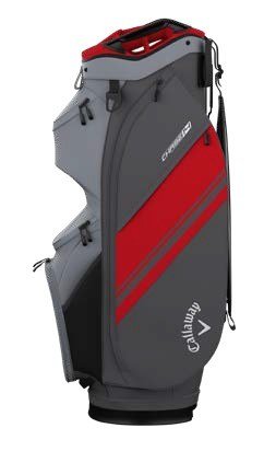 Callaway Chase 14 cart bag, szaro/czerwony