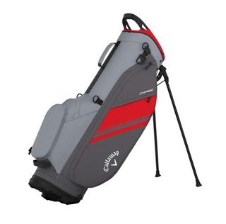 Callaway Chase stand bag, szaro/czerwony