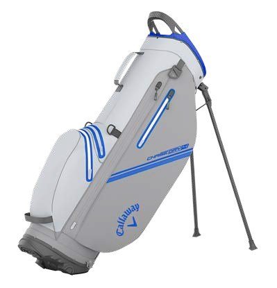 Callaway Chase Dry stand bag, biało/srebrno/niebieski
