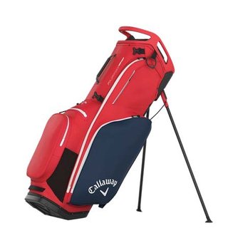 Callaway Fairway 14HD stand bag, czerwono/biało/granatowy
