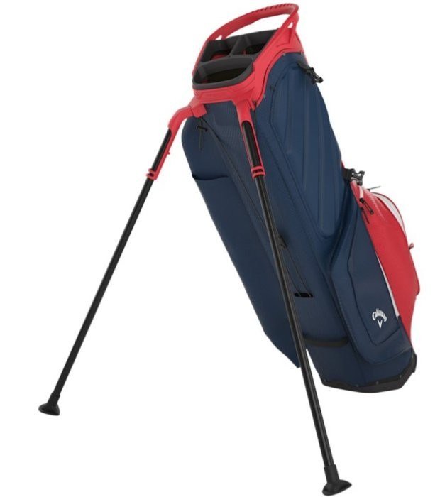 Callaway Fairway C HD stand bag, czerwono/biało/granatowy