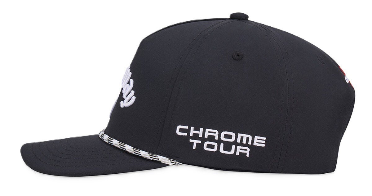 Callaway Tour Authentic Performance Pro Rope męska czapka z daszkiem, czarna