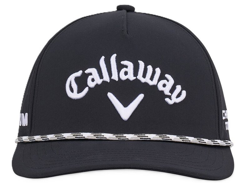 Callaway Tour Authentic Performance Pro Rope męska czapka z daszkiem, czarna