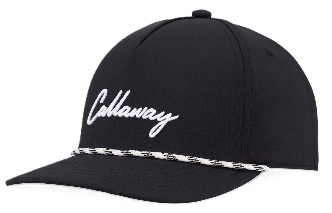 Callaway Birdie Putt Rope męska czapka z daszkiem, czarna