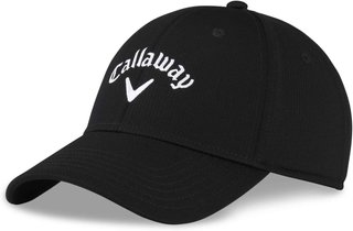Callaway Performance Side Crest Structured logo czapka z daszkiem, czarna