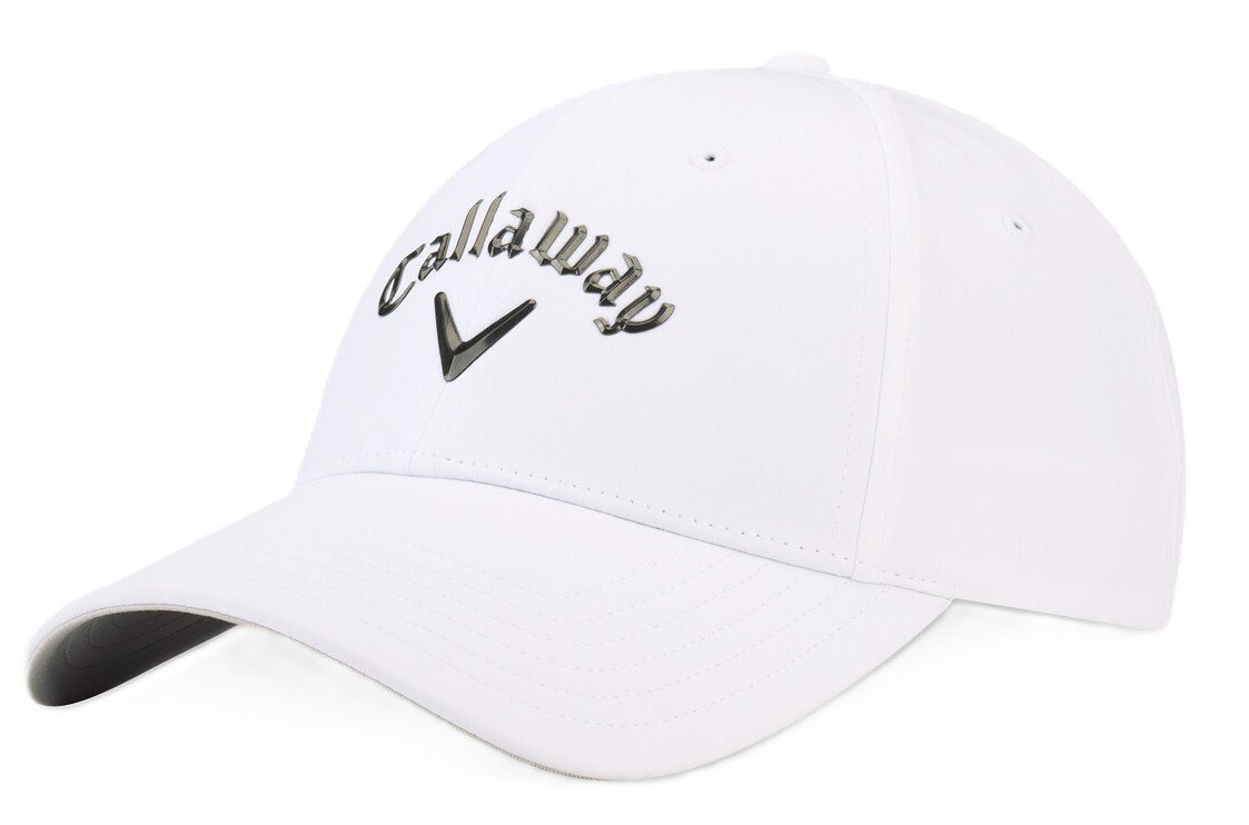 Callaway Liquid Metal damska czapka z daszkiem, gunmetal/białe