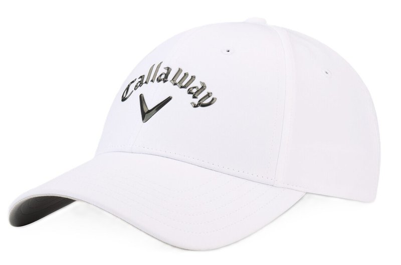 Callaway Liquid Metal damska czapka z daszkiem, gunmetal/białe