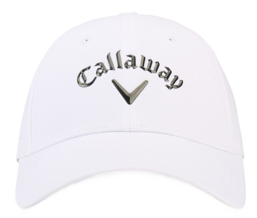 Callaway Liquid Metal damska czapka z daszkiem, gunmetal/białe
