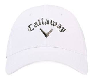 Callaway Liquid Metal damska czapka z daszkiem, gunmetal/białe