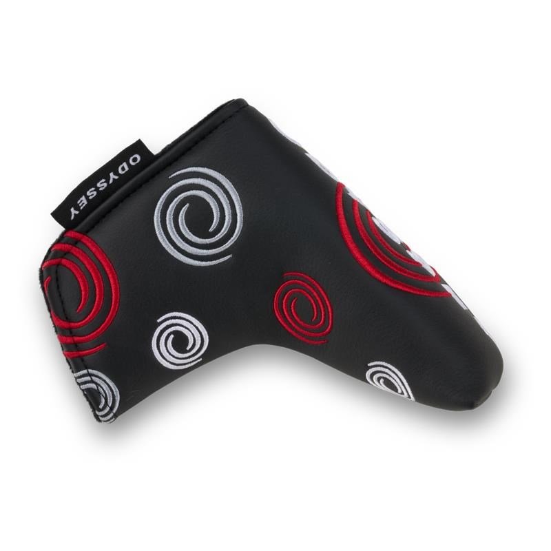 Odyssey Tour Swirl Blade putter headcover, czarny