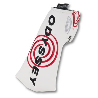 Odyssey Tour Swirl Blade putter headcover, biały