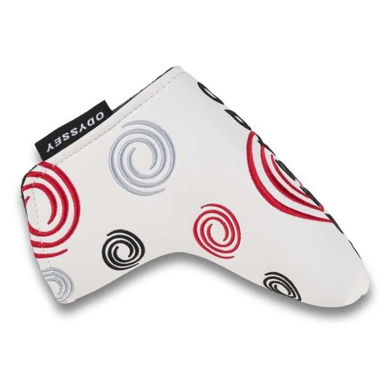 Odyssey Tour Swirl Blade putter headcover, biały