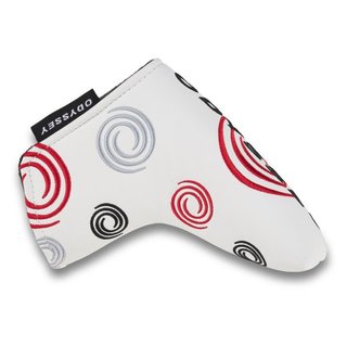 Odyssey Tour Swirl Blade putter headcover, biały