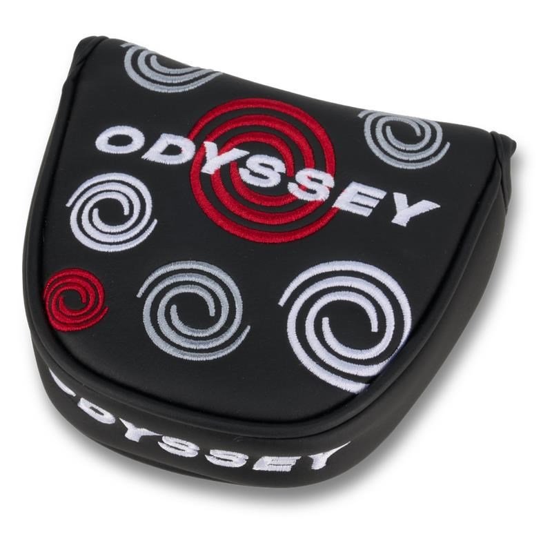 Odyssey Swirl Mallet putter headcover, czarny