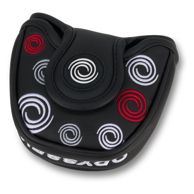 Odyssey Swirl Mallet putter headcover, czarny