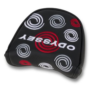 Odyssey Swirl Mallet putter headcover, czarny