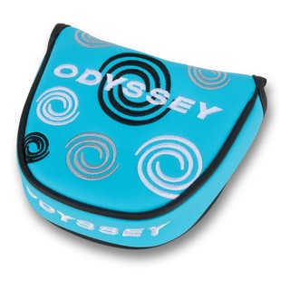 Odyssey Swirl Mallet putter headcover, niebieski