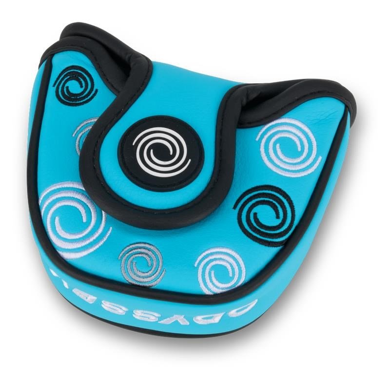 Odyssey Swirl Mallet putter headcover, niebieski