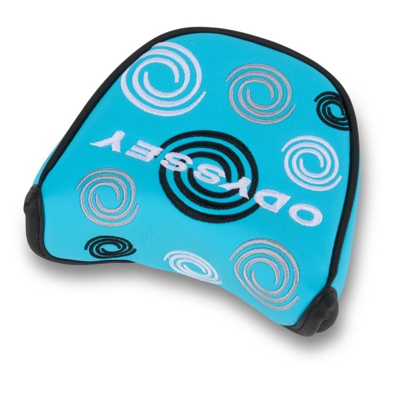 Odyssey Swirl Mallet putter headcover, niebieski