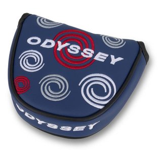 Odyssey Swirl Mallet putter headcover, granatowy