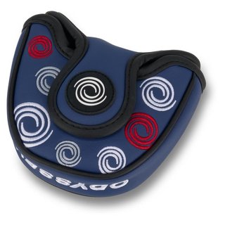 Odyssey Swirl Mallet putter headcover, granatowy