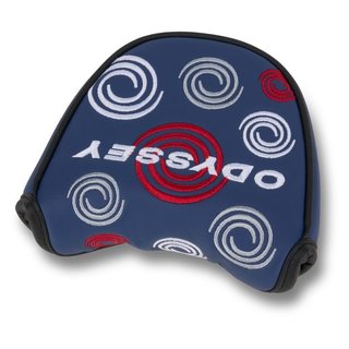 Odyssey Swirl Mallet putter headcover, granatowy