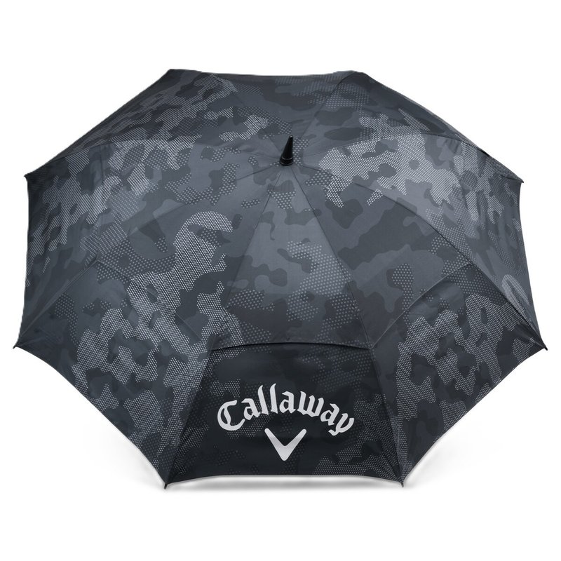 Callaway Double Canopy 64" Shield parasol golfowy, czarny/camo