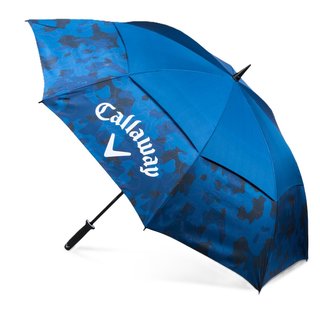 Callaway Double Canopy 64" Shield parasol golfowy, niebiesko/czerwony