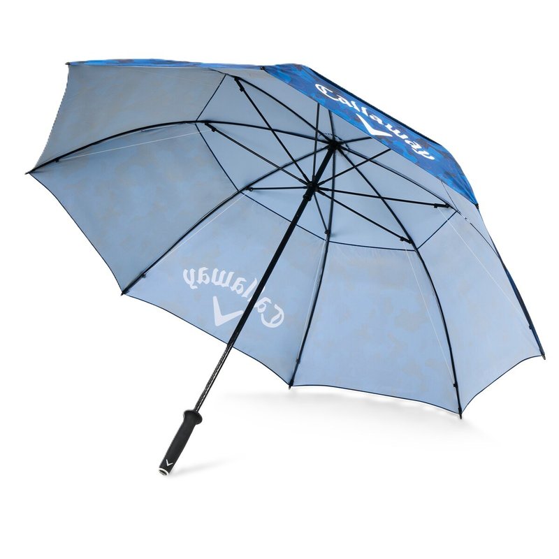 Callaway Double Canopy 64" Shield parasol golfowy, niebiesko/czerwony
