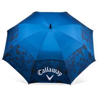 Callaway Double Canopy 64" Shield parasol golfowy, niebiesko/czerwony