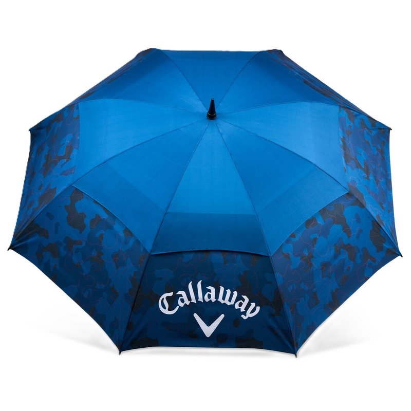 Callaway Double Canopy 64" Shield parasol golfowy, niebiesko/czerwony