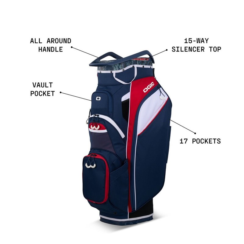 Ogio All Elements Silencer cart bag, tetra