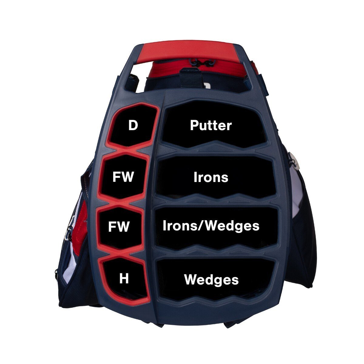 Ogio All Elements Hybrid stand bag, paradise