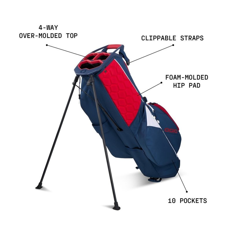 Ogio Fuse stand bag, czarny