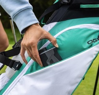 Ogio Featherlite stand bag, volcanic