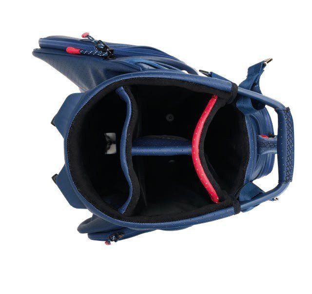 Ogio Shadow stand bag, czerwono/biało/granatowy