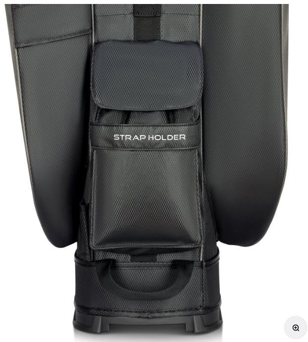 Big Max Dri Lite Silencio 3 cart bag, charcoal/black/fuchsia