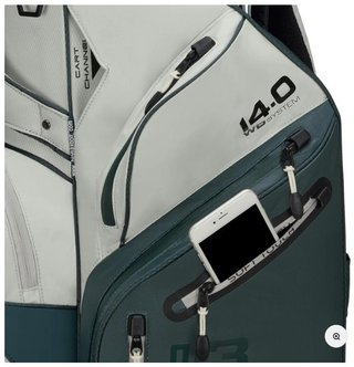 Big Max Dri Lite Silencio 3 cart bag, forest green/off white