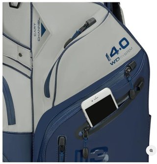 Big Max Dri Lite Silencio 3 cart bag, navy/off white