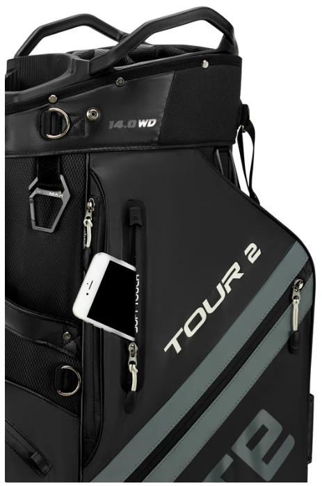Big Max Dri Lite Tour 2 cart bag, czarno/szary