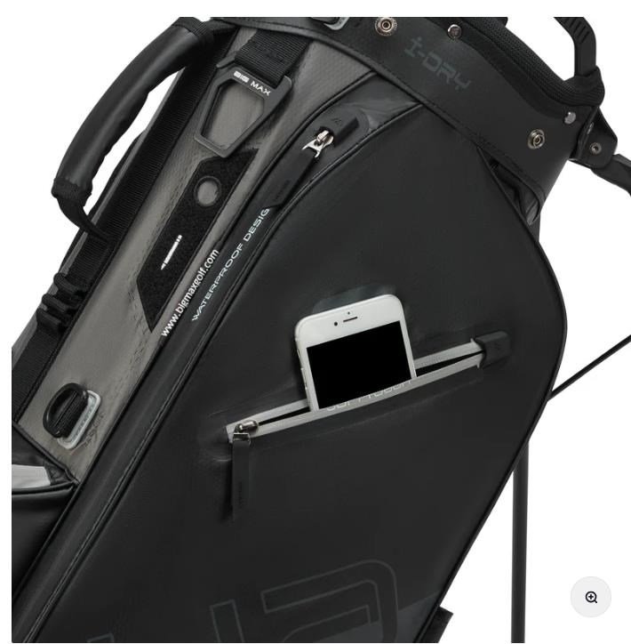 Big Max Aqua Eight H stand bag, czarno/szary