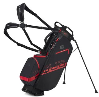 Big Max Aqua Eight H stand bag, czarno/czerwony