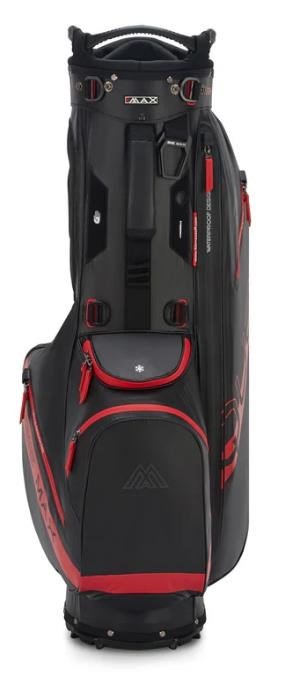 Big Max Aqua Eight H stand bag, czarno/czerwony