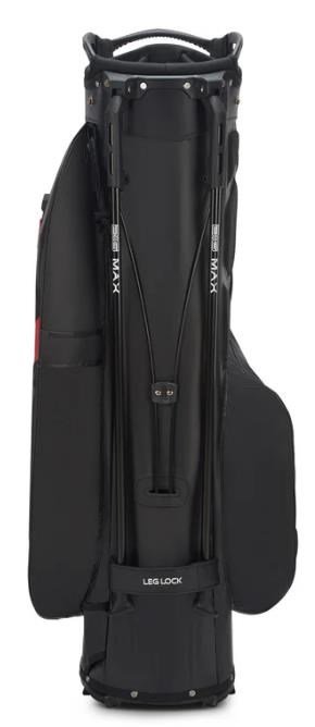 Big Max Aqua Eight H stand bag, czarno/czerwony