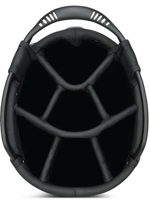 Big Max Aqua Eight H stand bag, czarno/czerwony