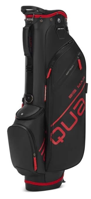 Big Max Aqua Seven H stand bag, czarno/czerwony